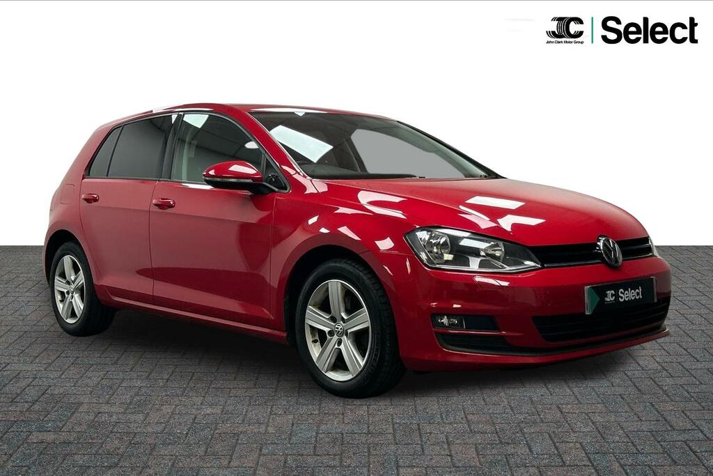 Volkswagen Golf 1.6 Tdi Bluemotion Tech Match Edition Euro 6 Ss Red