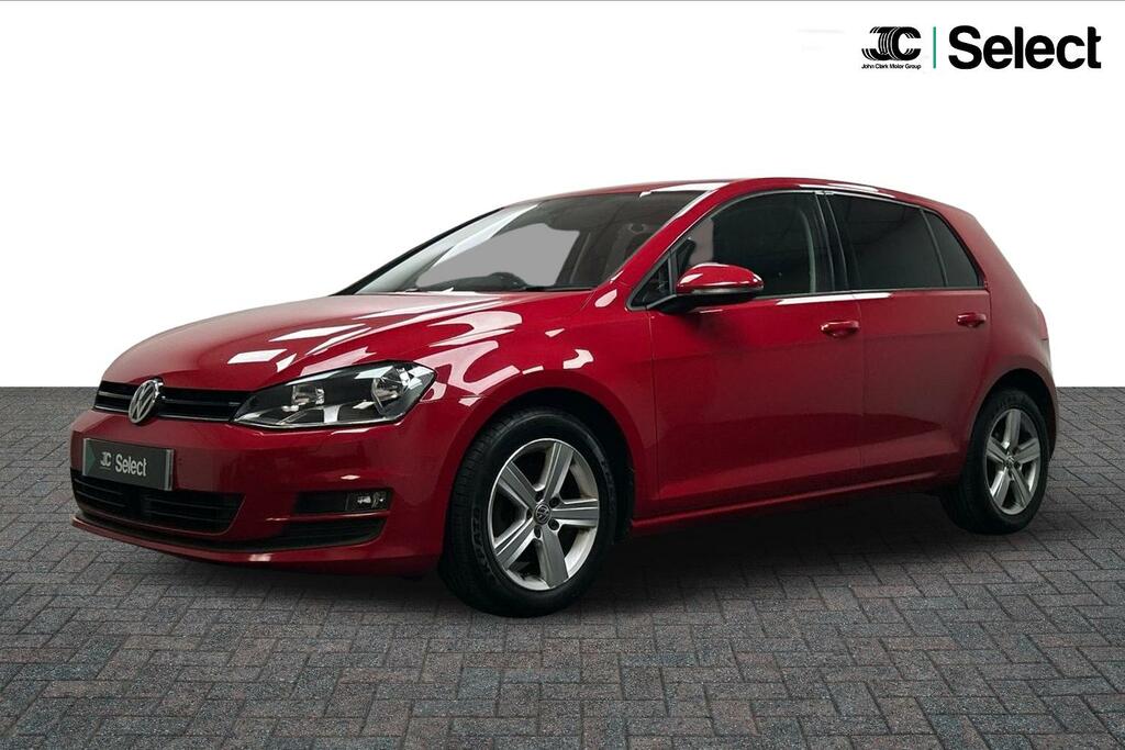 Volkswagen Golf 1.6 Tdi Bluemotion Tech Match Edition Euro 6 Ss KXZ1517 Red #3