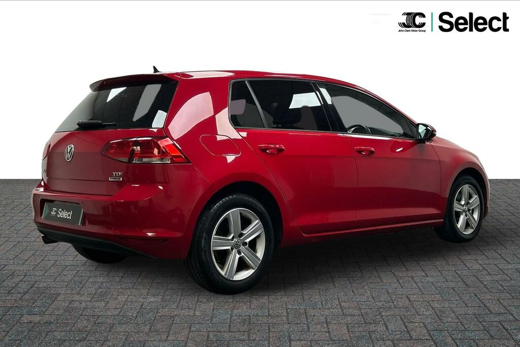 Volkswagen Golf 1.6 Tdi Bluemotion Tech Match Edition Euro 6 Ss KXZ1517 Red #2