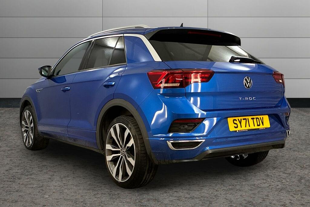 Volkswagen T-Roc 1.5 Tsi Evo R-line SY71TDV Blue #3