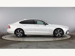Volvo S90 2.0 T8 Recharge Phev R Design Awd YW71ENO Silver #4