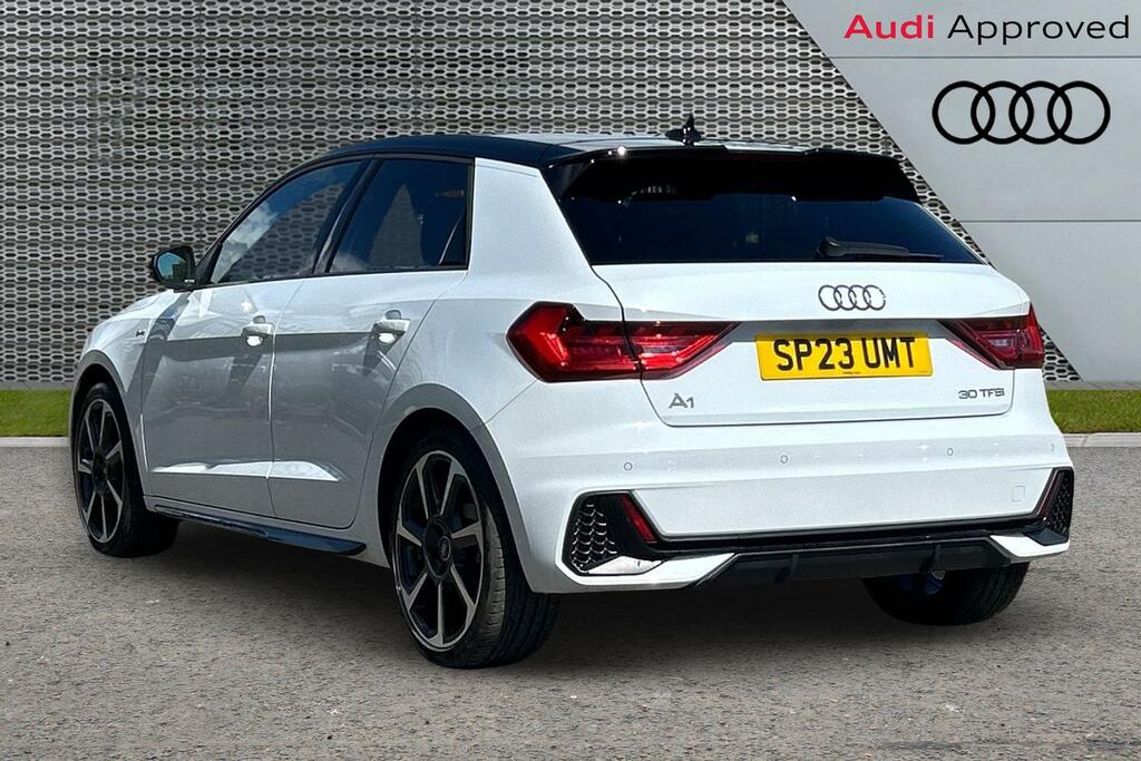 Audi A1 Black Edition 30 Tfsi 110 Ps 6-Speed SP23UMT White #3