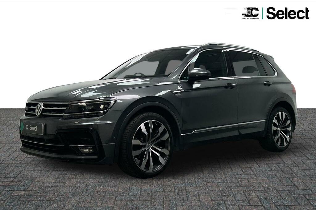 Volkswagen Tiguan 2.0 Tdi R-line Tech Dsg 4Motion Euro 6 Ss SM19EHO Grey #3