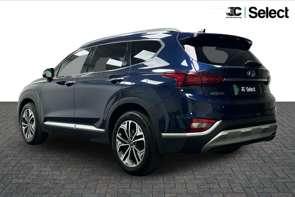 Hyundai Santa Fe 2.2 Crdi Premium Se 4Wd Euro 6 Ss 7 Se MJ69XWV Blue #4