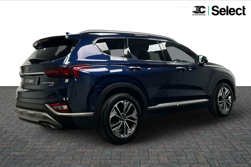 Hyundai Santa Fe 2.2 Crdi Premium Se 4Wd Euro 6 Ss 7 Se MJ69XWV Blue #2