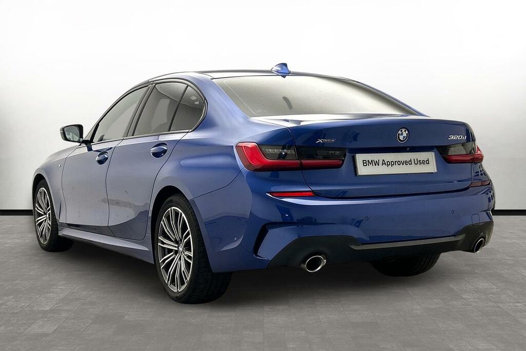 BMW 3 Series 320D Xdrive M Sport Saloon SA19LGL Blue #2