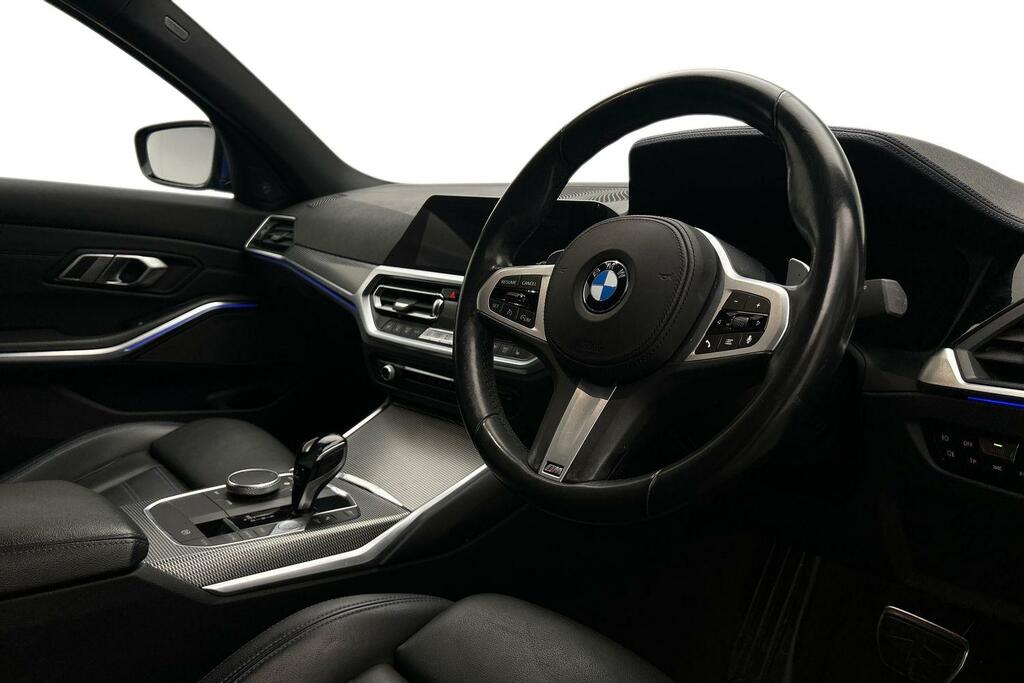 BMW 3 Series 320D Xdrive M Sport Saloon SA19LGL Blue #6