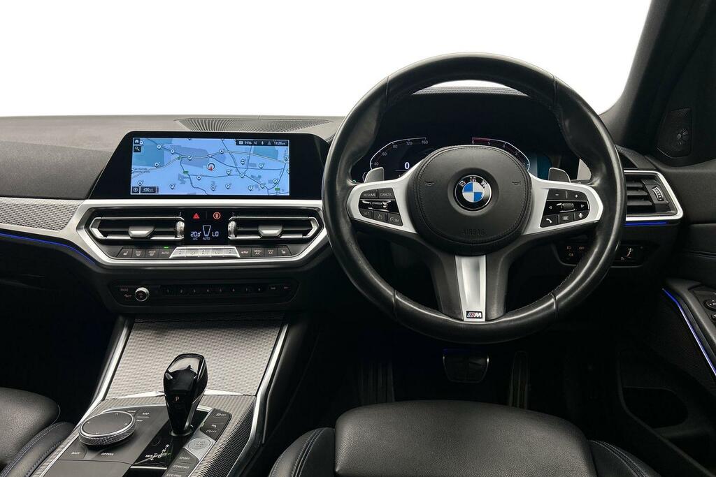BMW 3 Series 320D Xdrive M Sport Saloon SA19LGL Blue #5