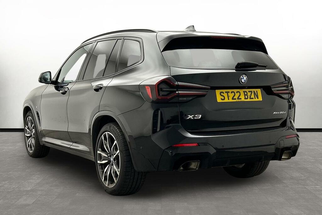 BMW X3 X3 Xdrive20d M Sport ST22BZN Black #2