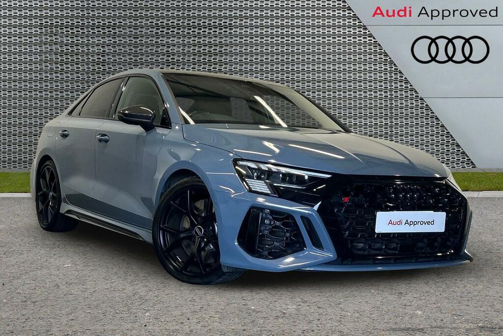 Audi RS3 Rs 3 Saloon Carbon Black 400 Ps S Tronic Grey