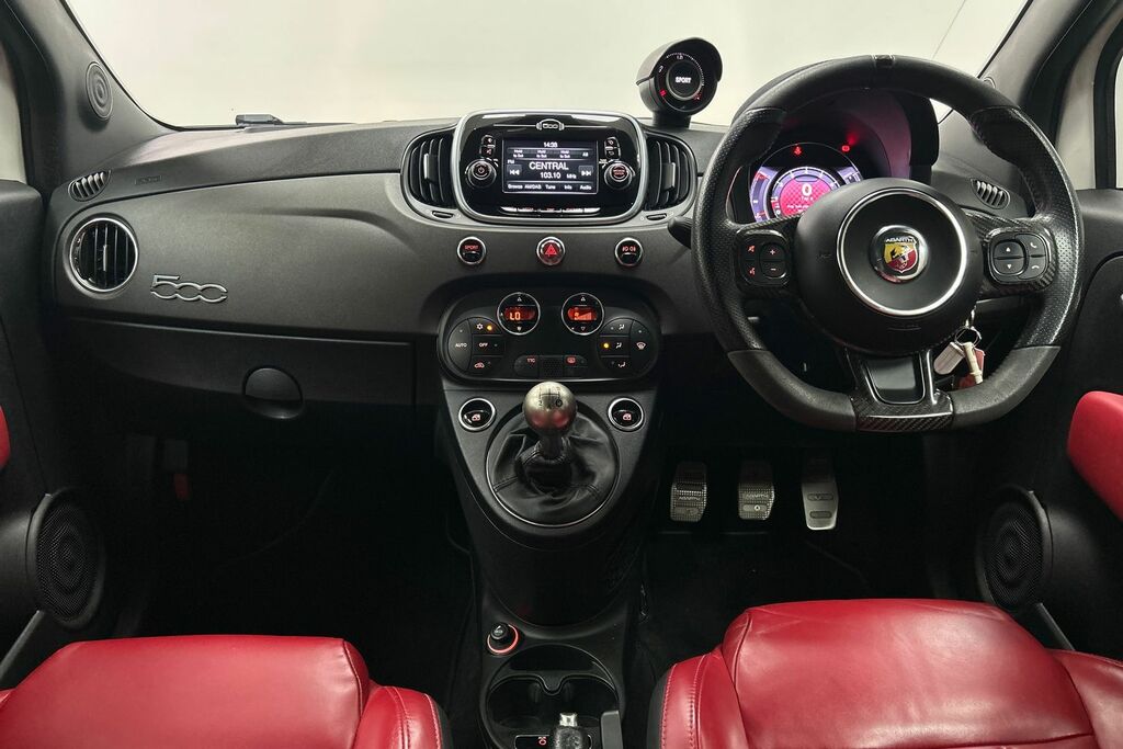 Abarth 595 1.4 T-jet Competizione Euro 6 RJ67ROH White #5