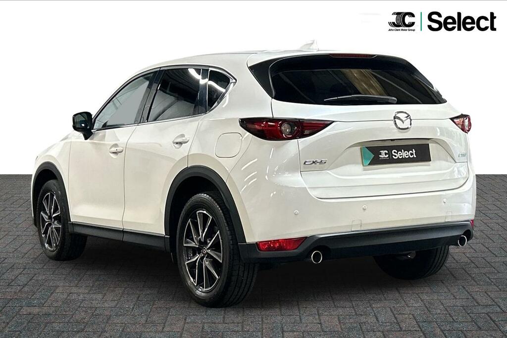 Mazda CX-5 2.2 Skyactiv-d Sport Nav Euro 6 Ss M13MCC White #4