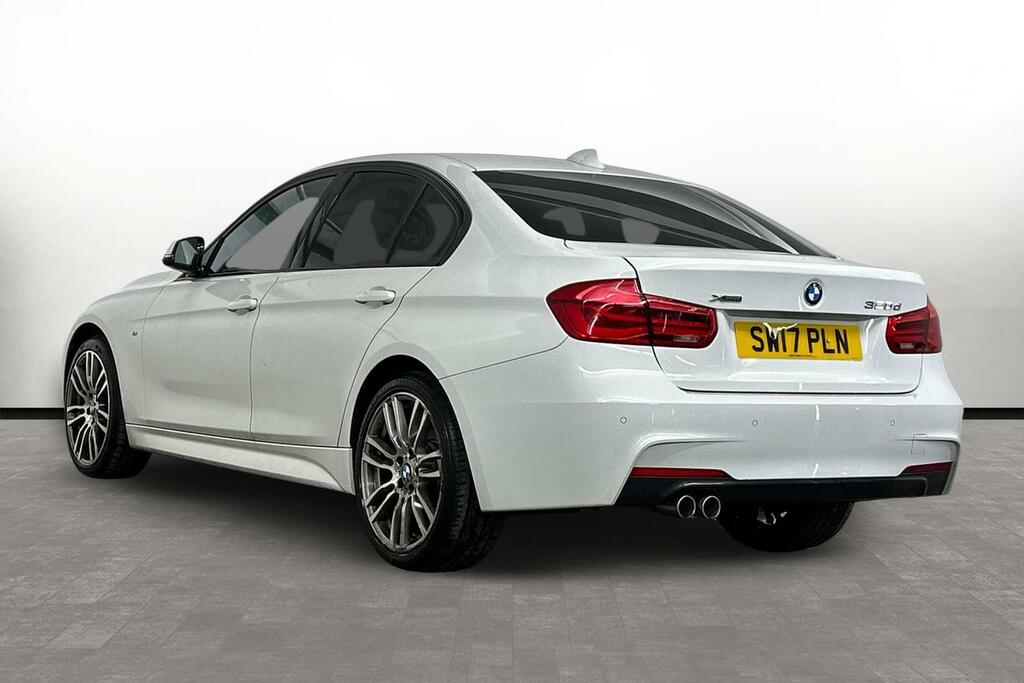 BMW 3 Series 320D Xdrive M Sport Saloon SW17PLN White #2