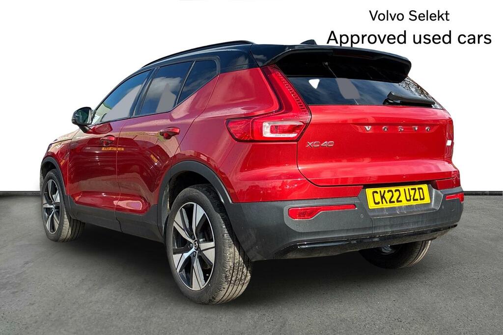 Volvo XC40 1.5 T5 Recharge Phev R Design CK22UZD Red #3