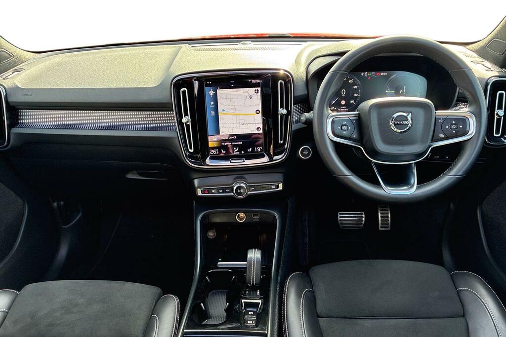 Volvo XC40 1.5 T5 Recharge Phev R Design CK22UZD Red #6