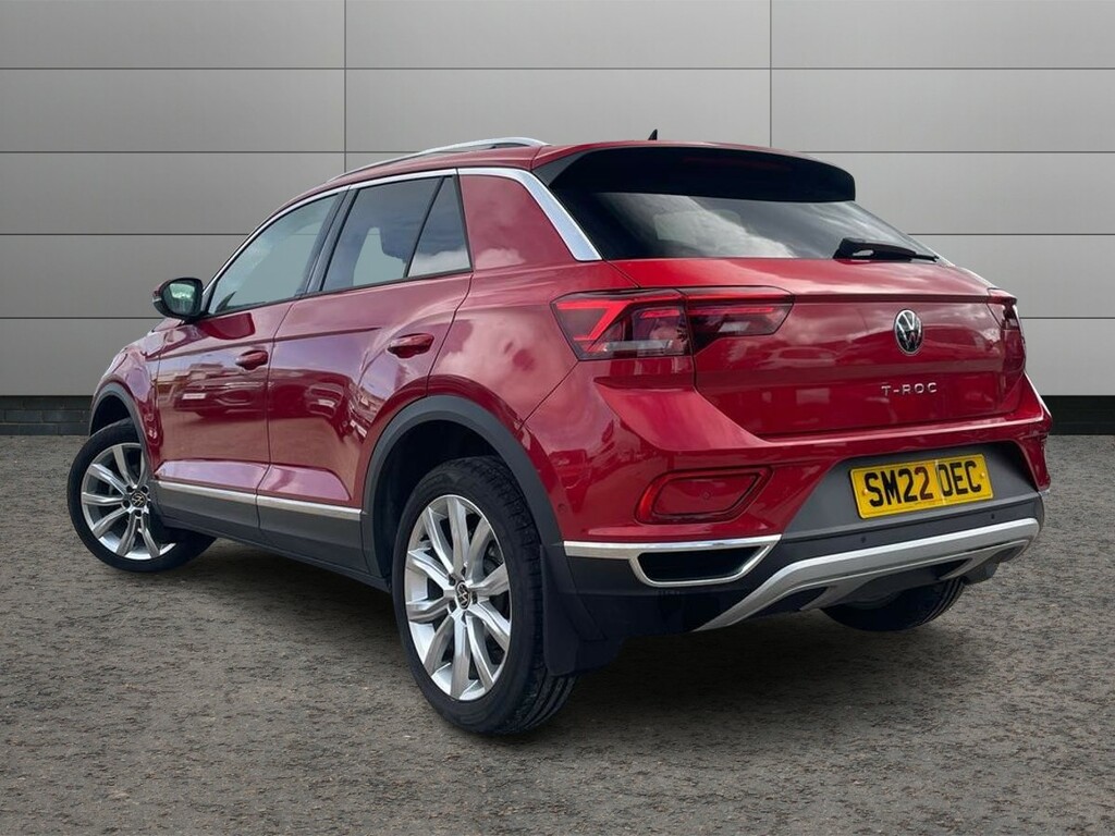 Volkswagen T-Roc 1.5 Tsi Style Dsg SM22OEC Red #3