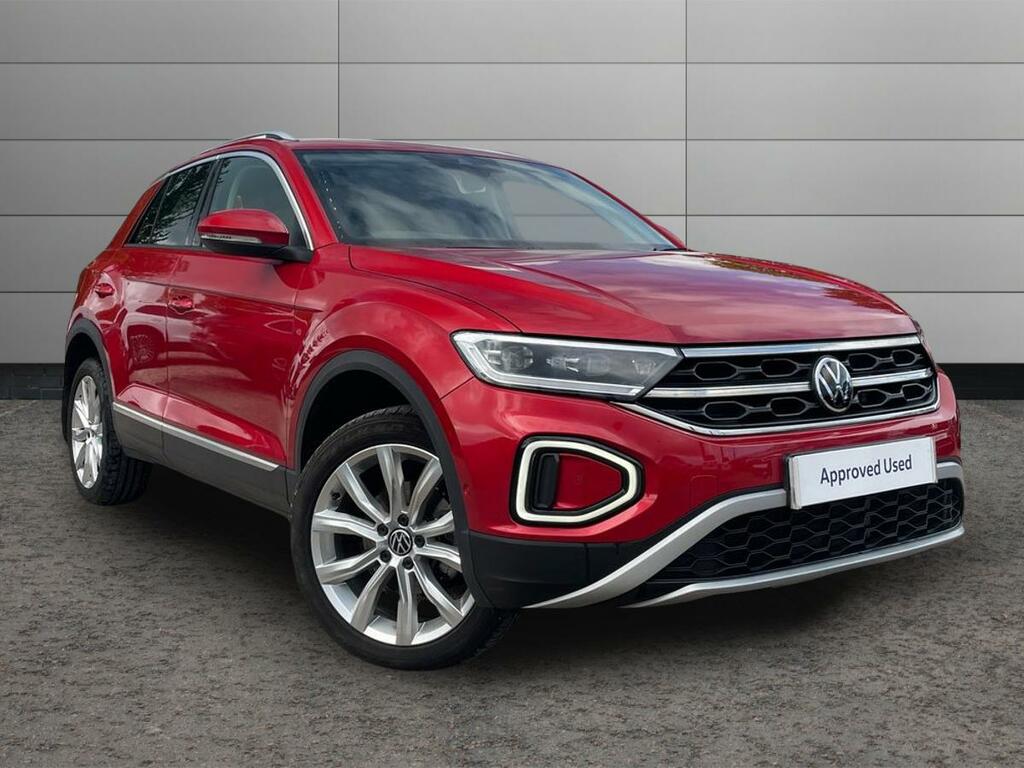 Volkswagen T-Roc 1.5 Tsi Style Dsg Red