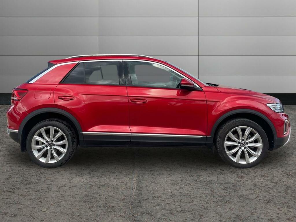 Volkswagen T-Roc 1.5 Tsi Style Dsg SM22OEC Red #4