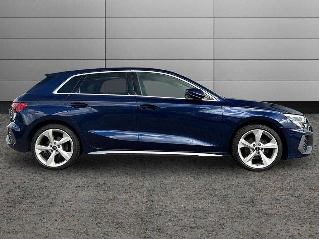 Audi A3 S Line 35 Tdi 150 Ps S Tronic SP73UON Blue #4