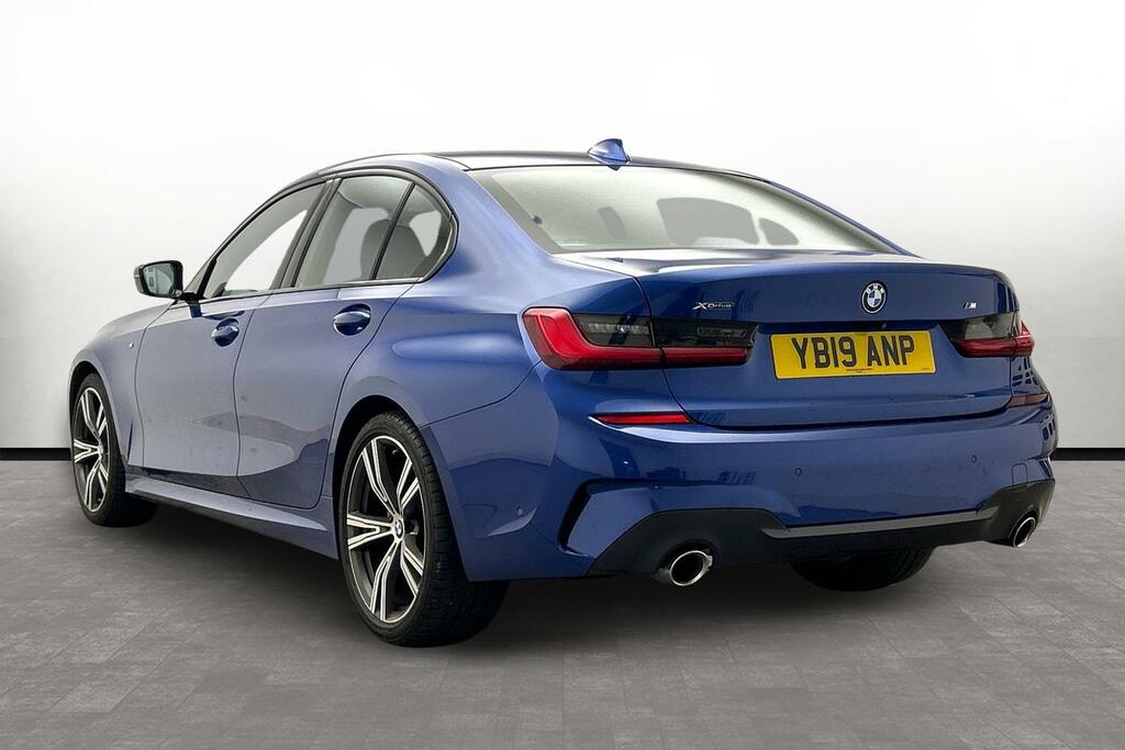BMW 3 Series 320D Xdrive M Sport Saloon YB19ANP Blue #2