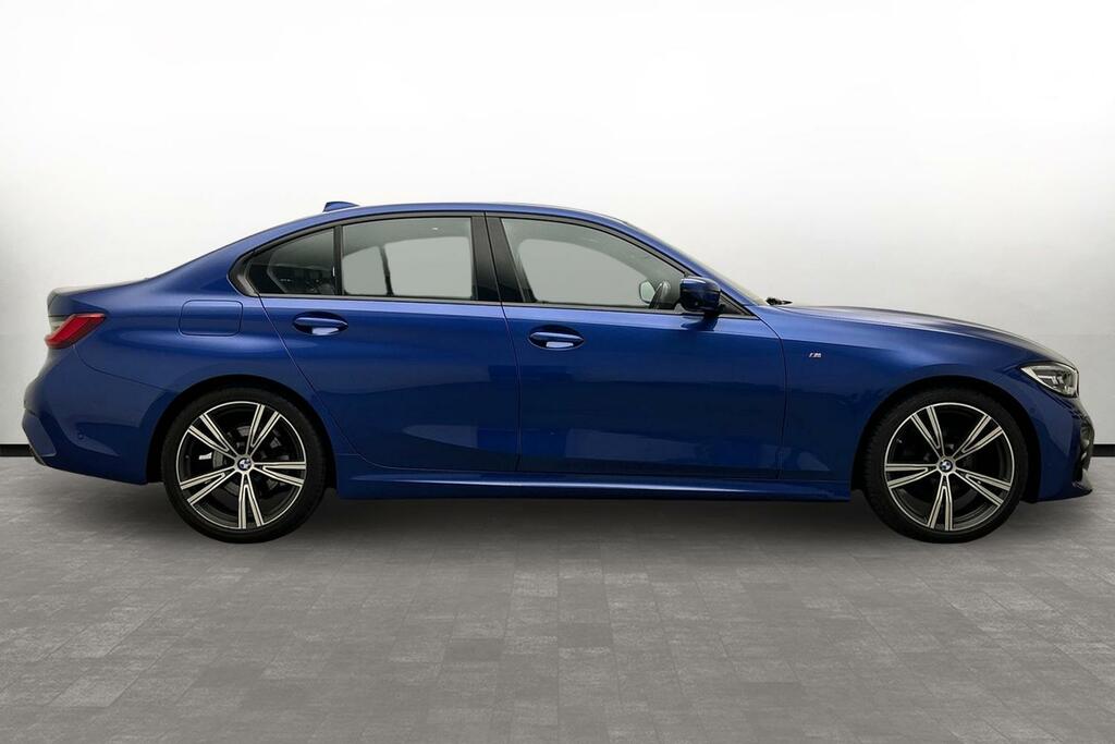 BMW 3 Series 320D Xdrive M Sport Saloon YB19ANP Blue #3
