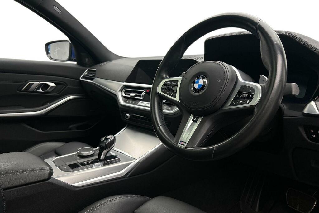 BMW 3 Series 320D Xdrive M Sport Saloon YB19ANP Blue #6