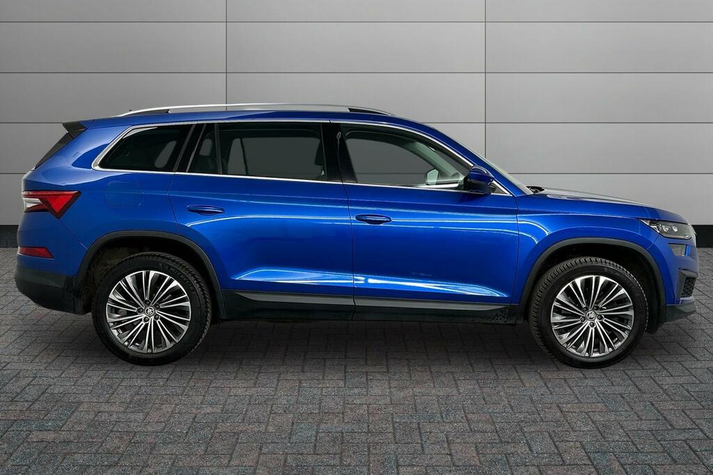 Skoda Kodiaq 2.0 Tdi Se L Executive Dsg 7 Seat EU72GVC Blue #4