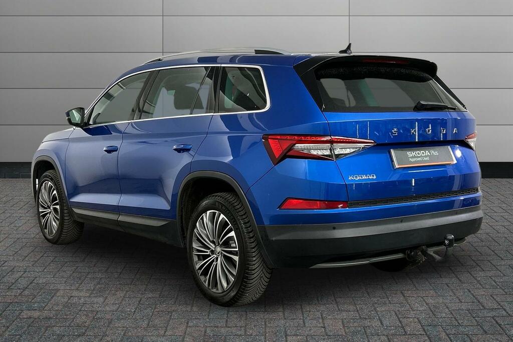 Skoda Kodiaq 2.0 Tdi Se L Executive Dsg 7 Seat EU72GVC Blue #3