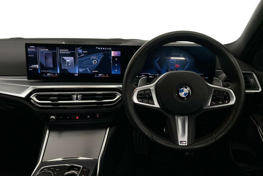 BMW 3 Series M340d Xdrive Saloon Black #5