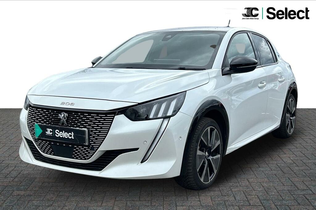 Peugeot e-208 50Kwh Gt ST21BXA White #3