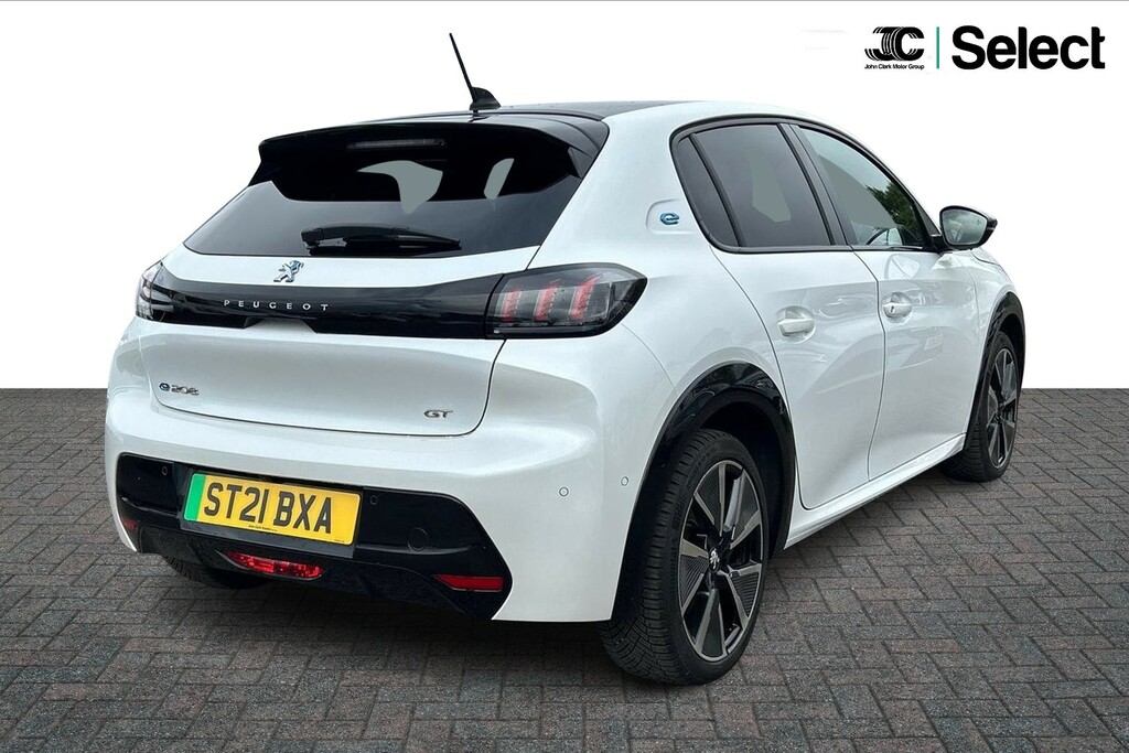 Peugeot e-208 50Kwh Gt ST21BXA White #2