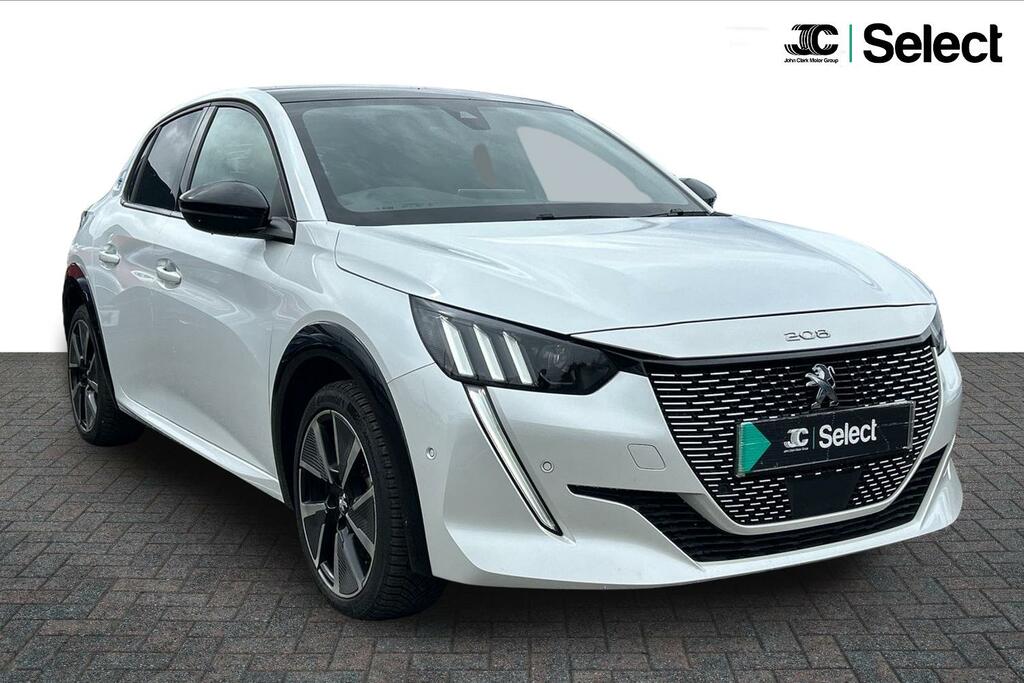 Peugeot e-208 50Kwh Gt White