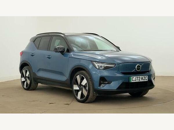 Volvo XC40 300Kw Recharge Twin Ultimate 78Kwh Awd CJ72KZC Blue #2