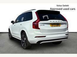 Volvo XC90 2.0 B5d 235 R Design Awd Geartronic SH71UBS White #3