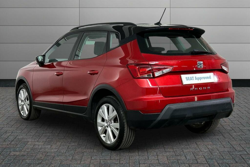 Seat Arona 1.6 Tdi 115 Se Technology Lux Ez SE19KHH Red #3