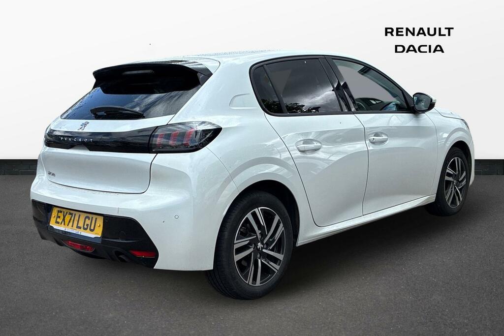 Peugeot 208 1.2 Puretech Allure Hatchback Eu EX71LGU White #4