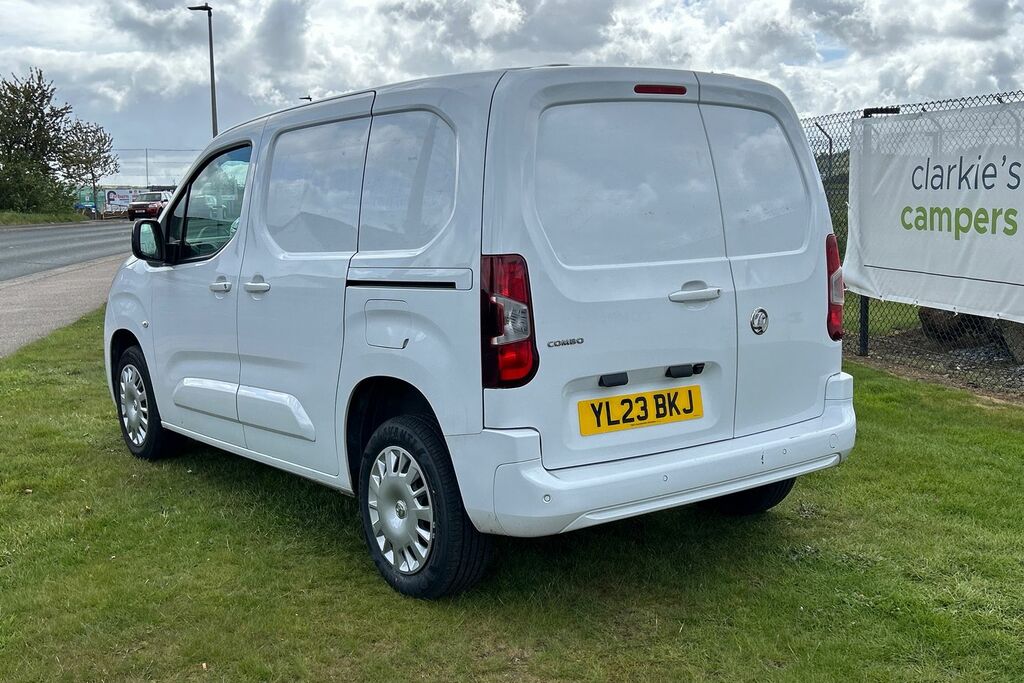 Vauxhall Combo 2300 1.5 Turbo D 100Ps H1 Pro Van YL23BKJ White #3