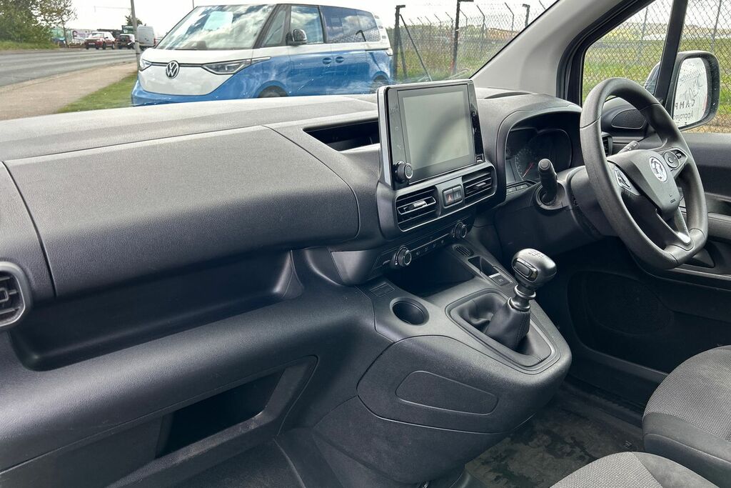 Vauxhall Combo 2300 1.5 Turbo D 100Ps H1 Pro Van YL23BKJ White #2