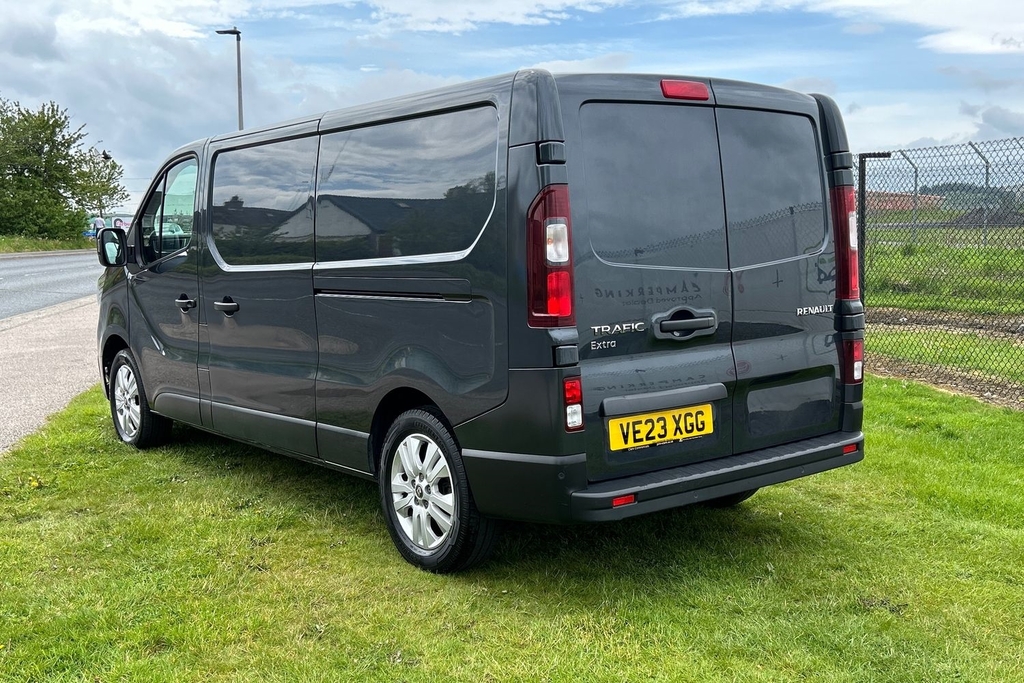 Renault Trafic Ll30 Blue Dci 130 Advance Van VE23XGG Grey #3