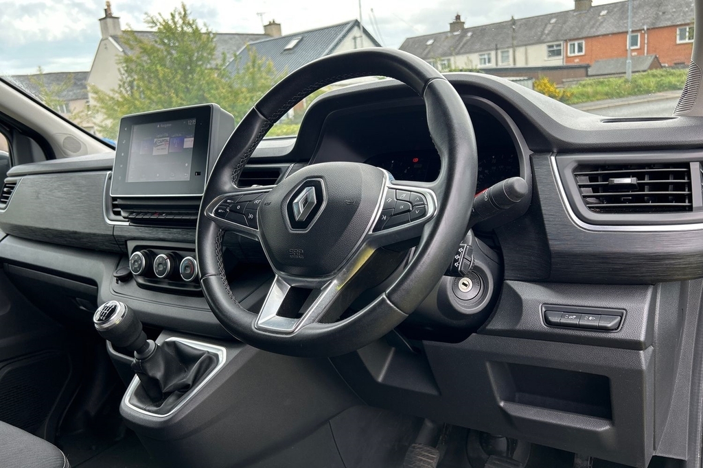 Renault Trafic Ll30 Blue Dci 130 Advance Van VE23XGG Grey #6