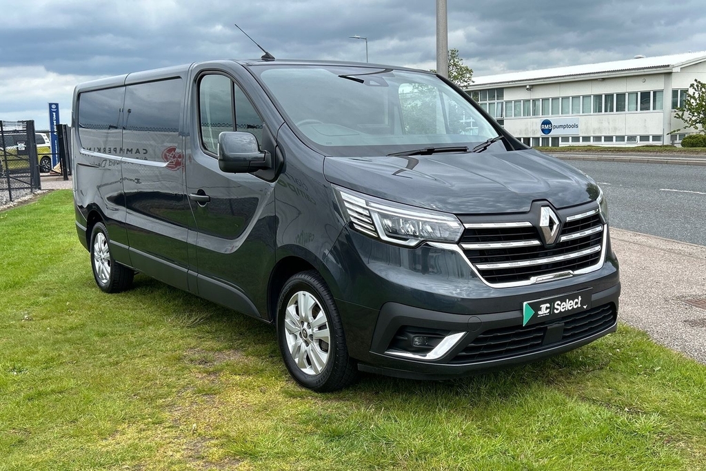 Renault Trafic Ll30 Blue Dci 130 Advance Van Grey