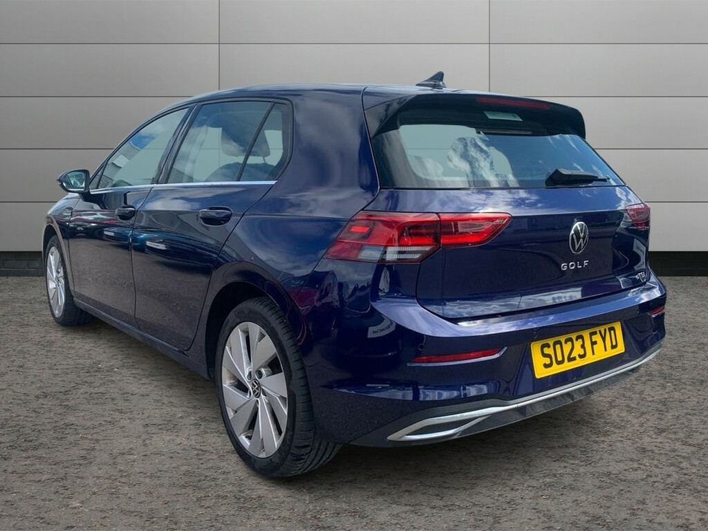 Volkswagen Golf 1.5 Etsi 150 Style Dsg SO23FYD Blue #3