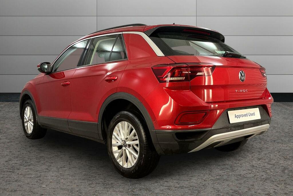 Volkswagen T-Roc 1.5 Tsi Life Dsg T321DSM Red #3
