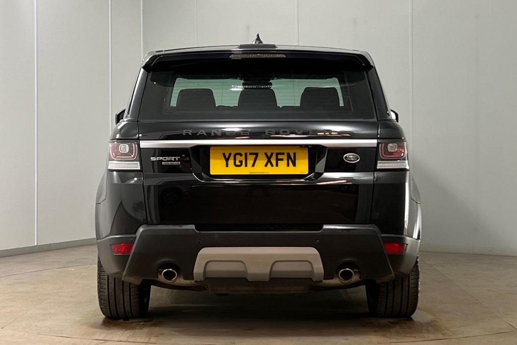 Land Rover Range Rover Sport Sdv6 Hse YG17XFN Black #6
