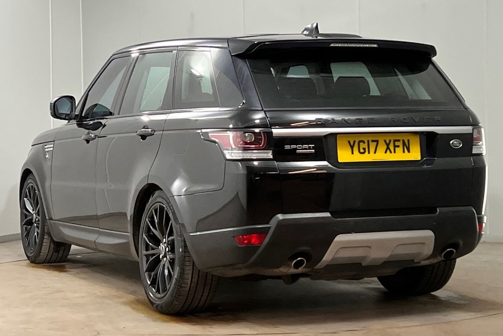 Land Rover Range Rover Sport Sdv6 Hse YG17XFN Black #2