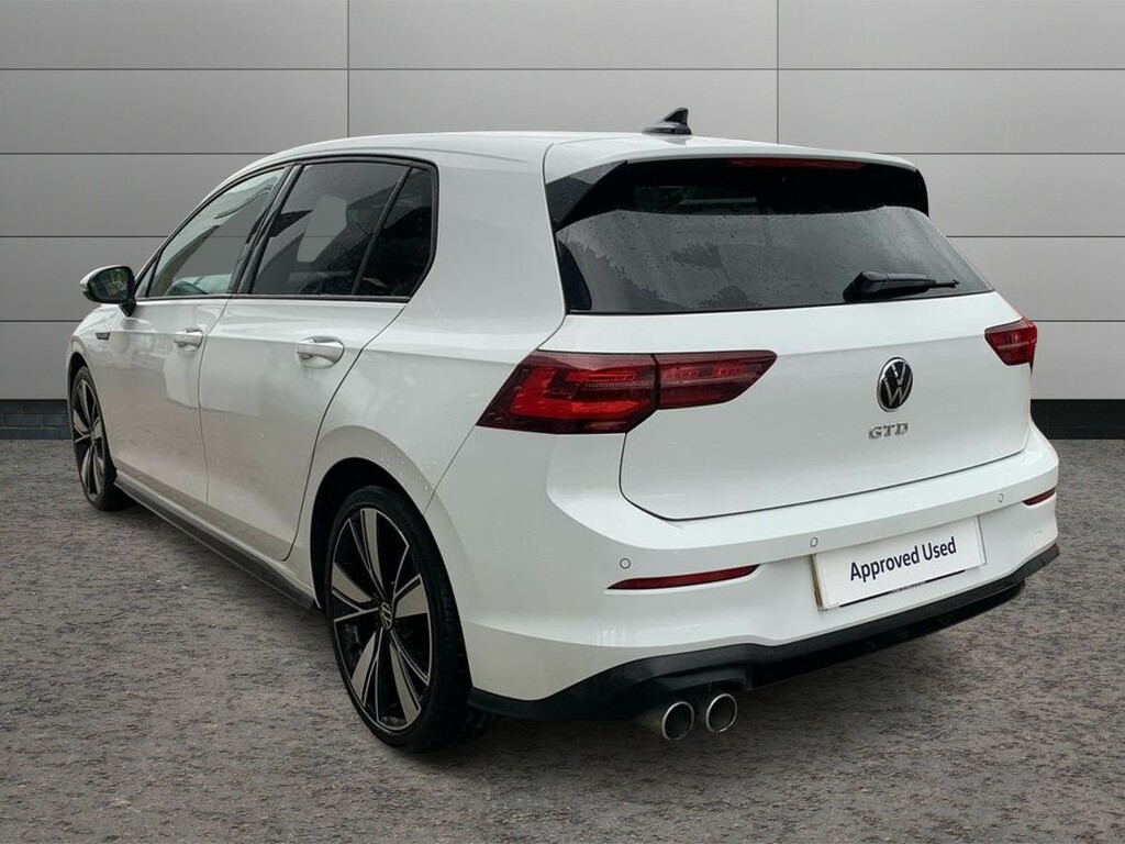 Volkswagen Golf 2.0 Tdi 200 Gtd Dsg RJ23OBY White #3