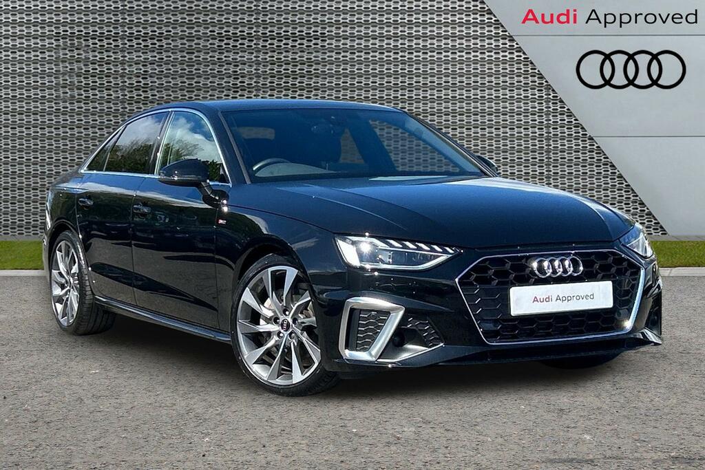 Audi A4 S Line 40 Tfsi 204 Ps S Tronic Black