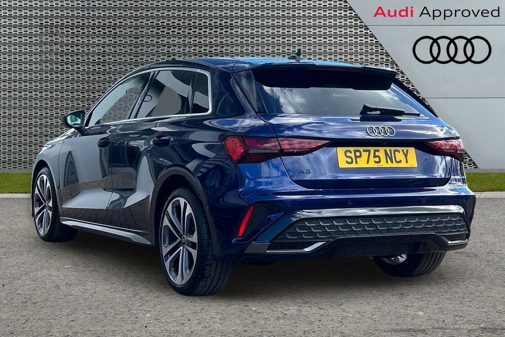 Audi A3 S Line Tfsi 150 Ps S Tronic SP75NCY Blue #3