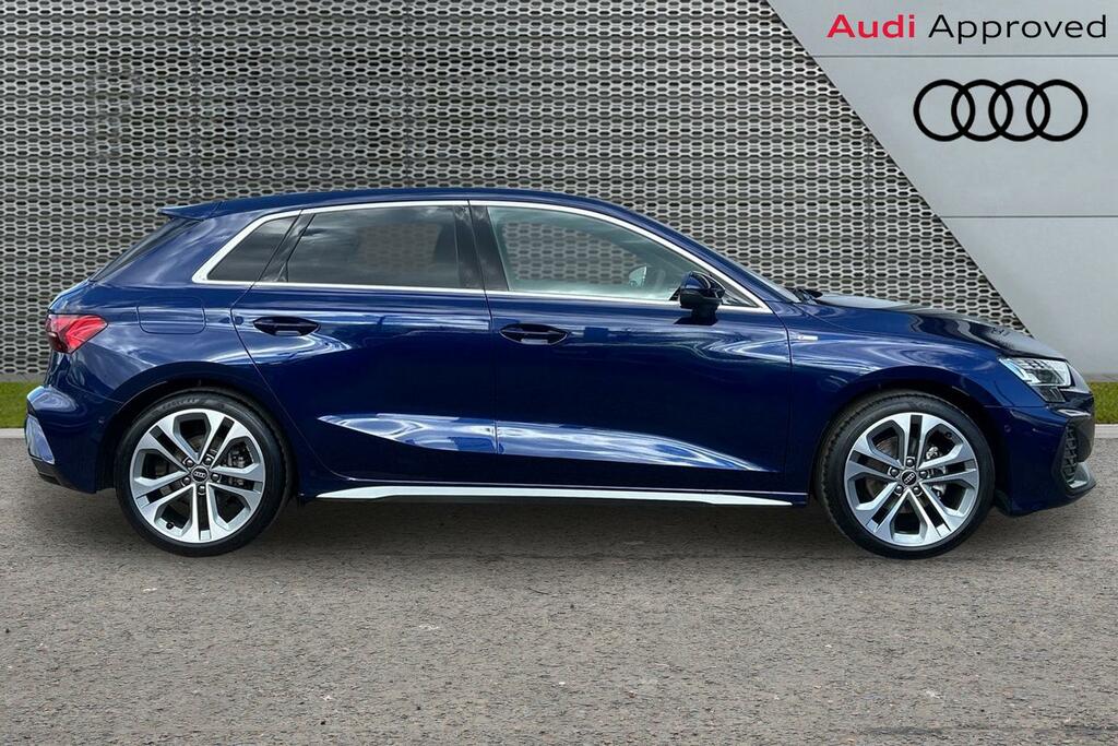 Audi A3 S Line Tfsi 150 Ps S Tronic SP75NCY Blue #4