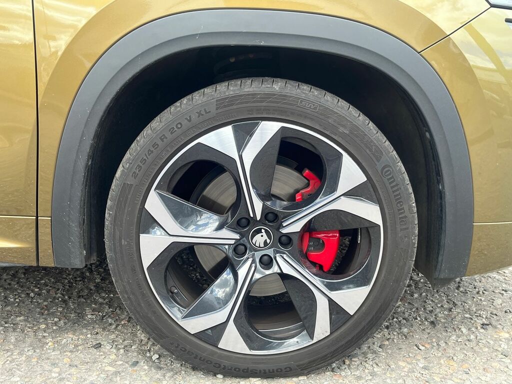 Skoda Kodiaq 2.0 Tsi 4X4 265Ps Vrs 7 Seats Dsg KY75MHO Gold #5